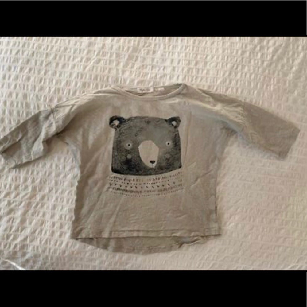 Rylee and Cru bear shirt 4y